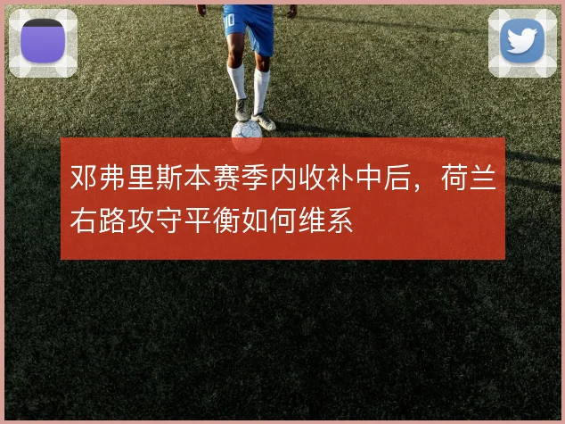 邓弗里斯本赛季内收补中后，荷兰右路攻守平衡如何维系